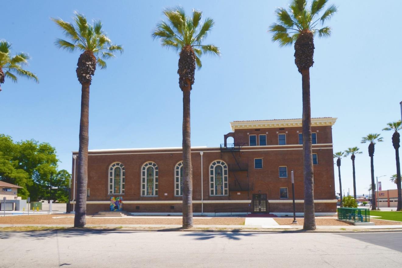 Rehabilitated North elevation